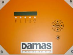 DamWatch kontrollpanel / display