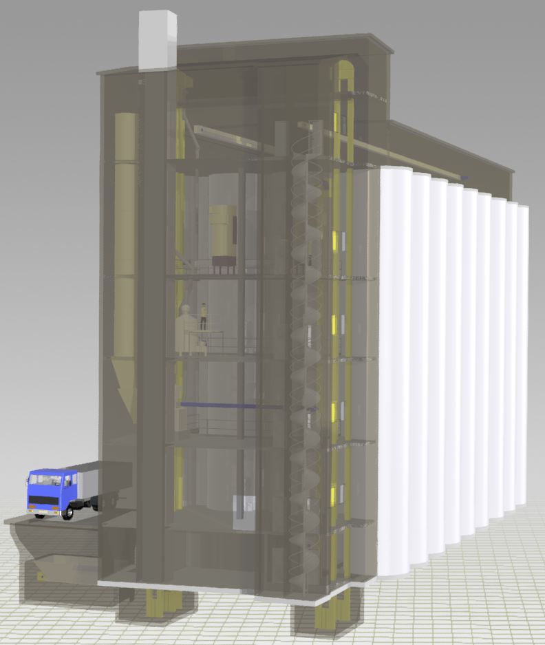 Silokonsult utf&ouml;r projektering och tar bland annat fram installationsritningar i 3D